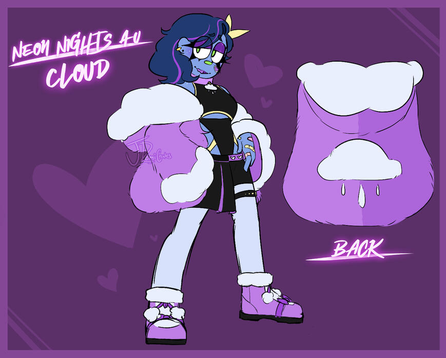 NeonClub Alt Outfit Cloud (WelcomeHome OC)