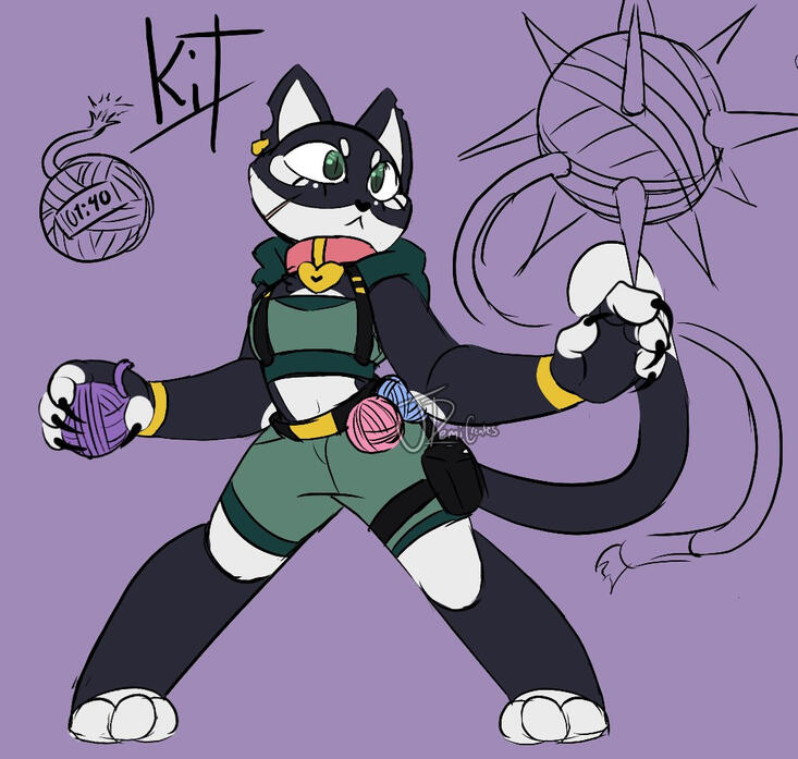 Kit (Captain Laserhawk: A Blood Dragon Remix OC)